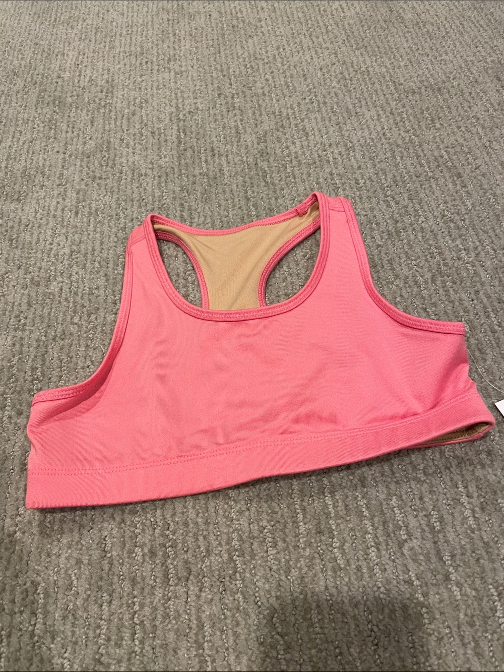 Old Navy Pink Racerback Sports Bra